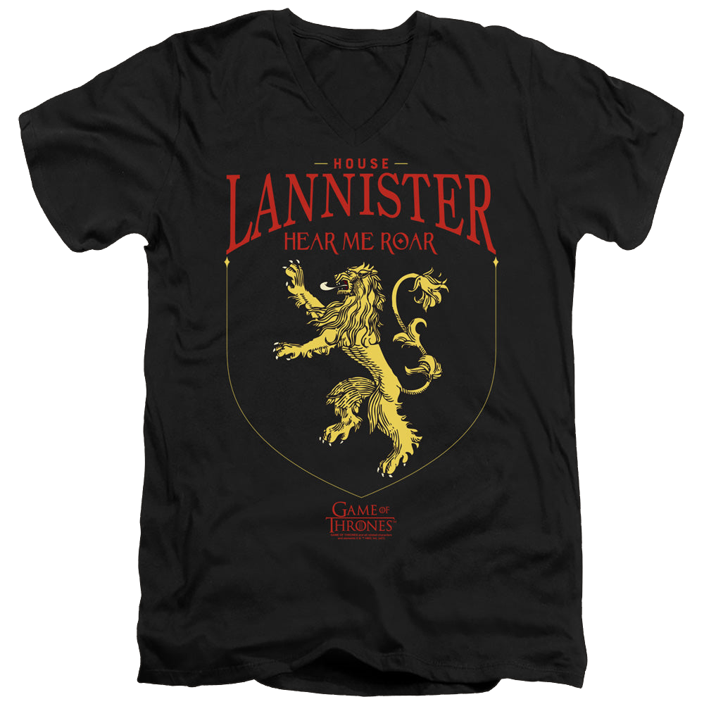 Game of Thrones House Lannister Sigil - Men's V-Neck T-Shirt Men's V-Neck T-Shirt Game of Thrones   
