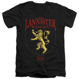 Game of Thrones House Lannister Sigil - Men's V-Neck T-Shirt Men's V-Neck T-Shirt Game of Thrones   