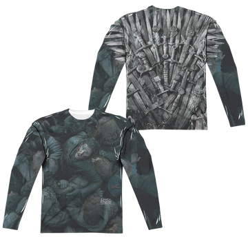 Game of Thrones Jon Snow The Throne men's all-over print long sleeve