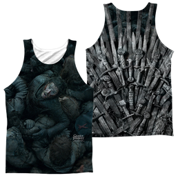 Game of Thrones Jon Snow The Throne (F/B) - Men's All Over Print Tank Men's All Over Print Tank Game of Thrones   