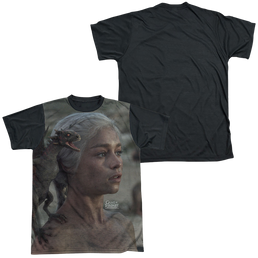 Game of Thrones Daenerys For The Throne - Men's Black Back T-Shirt Men's Black Back T-Shirt Game of Thrones   
