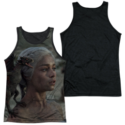 Game of Thrones Daenerys For The Throne - Men's Black Back Tank Top Men's Black Back Tank Game of Thrones   