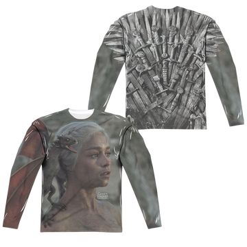 Game of Thrones Daenerys For The Throne men's all-over print long sleeve