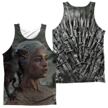 Game of Thrones Daenerys For The Throne F/B men's all-over print tank