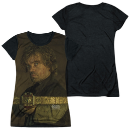 Game of Thrones Tyrion For The Throne - Juniors Black Back T-Shirt Juniors Black Back T-Shirt Game of Thrones   