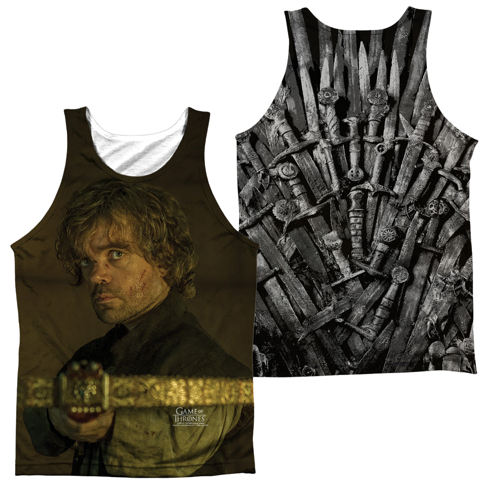 Game of Thrones Tyrion For The Throne F/B - Men's All Over Print Tank Men's All Over Print Tank Game of Thrones   