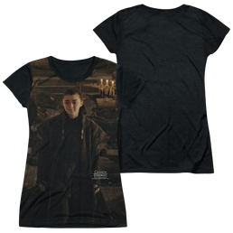 Game of Thrones Arya For The Throne - Juniors Black Back T-Shirt Juniors Black Back T-Shirt Game of Thrones   