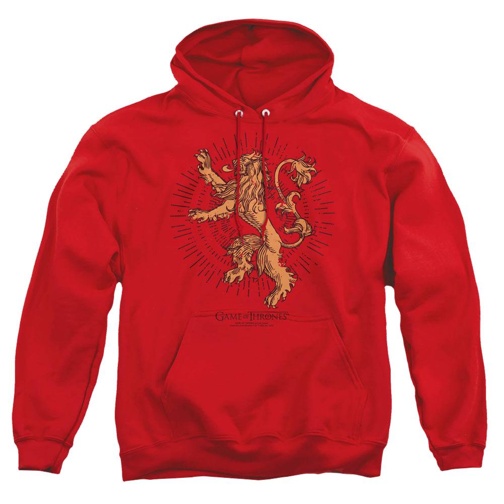 Game of Thrones Lannister Burst Sigil - Pullover Hoodie Pullover Hoodie Game of Thrones   