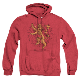 Game of Thrones Lannister Burst Sigil - Heather Pullover Hoodie Heather Pullover Hoodie Game of Thrones   