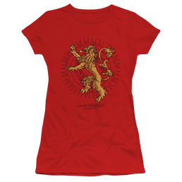 Game of Thrones Lannister Burst Sigil - Juniors T-Shirt Juniors T-Shirt Game of Thrones   