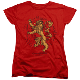 Game of Thrones Lannister Burst Sigil - Women's T-Shirt Women's T-Shirt Game of Thrones   