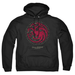 Game of Thrones Targaryen Burst Sigil - Pullover Hoodie Pullover Hoodie Game of Thrones   