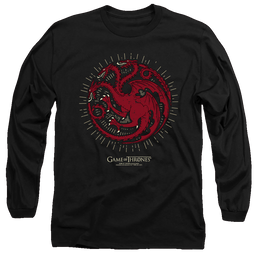 Game of Thrones Targaryen Burst Sigil - Men's Long Sleeve T-Shirt Men's Long Sleeve T-Shirt Game of Thrones   