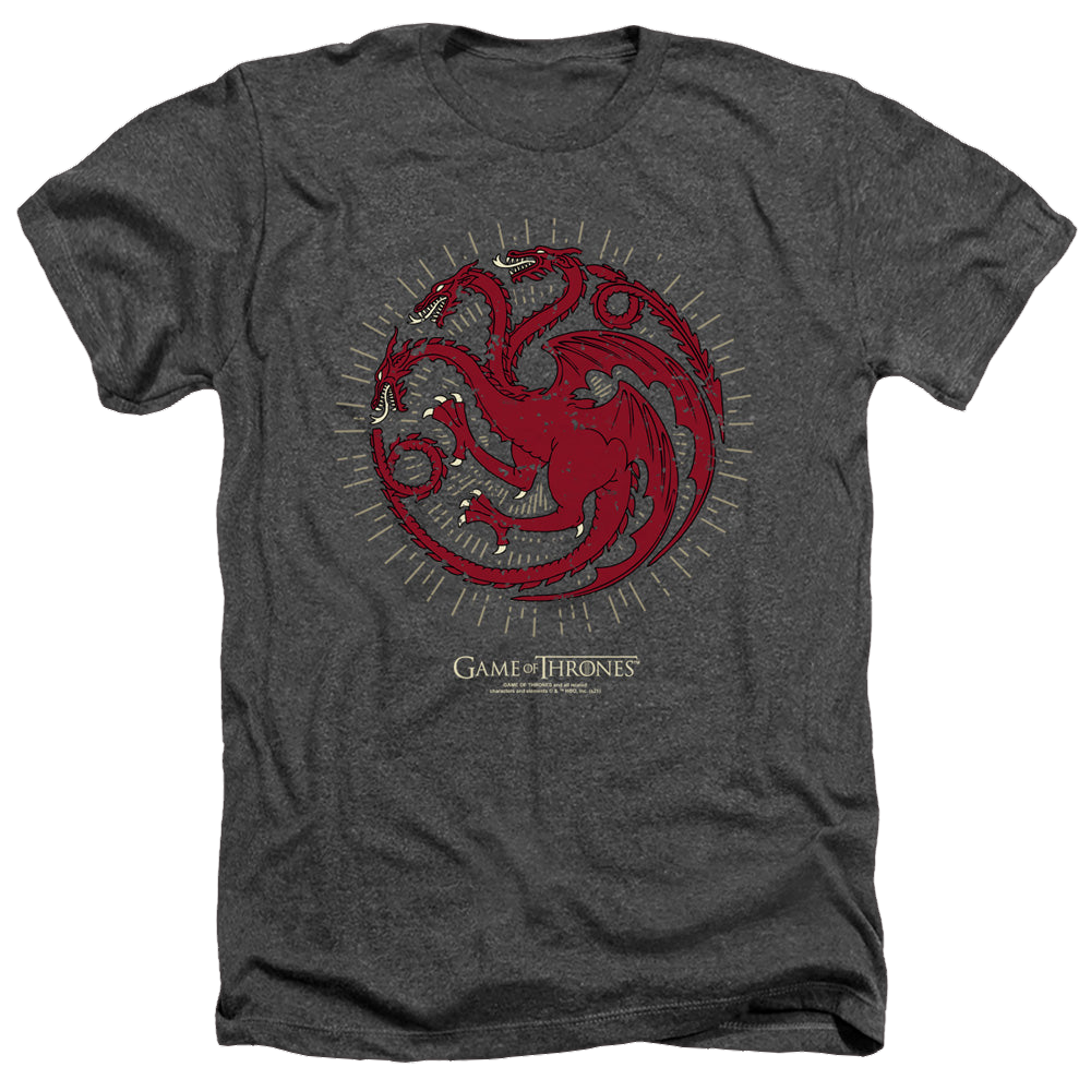 Game of Thrones Targaryen Burst Sigil - Men's Heather T-Shirt Men's Heather T-Shirt Game of Thrones   