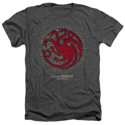 Game of Thrones Targaryen Burst Sigil - Men's Heather T-Shirt Men's Heather T-Shirt Game of Thrones   
