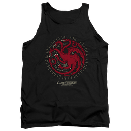 Game of Thrones Targaryen Burst Sigil - Men's Tank Top Men's Tank Game of Thrones   