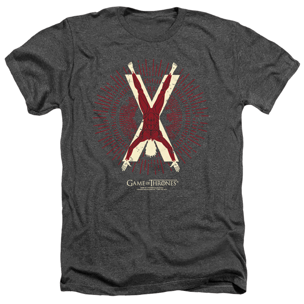 Game of Thrones Bolton Burst Sigil - Men's Heather T-Shirt Men's Heather T-Shirt Game of Thrones   