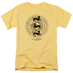 Game of Thrones Clegane Burst Sigil - Men's Regular Fit T-Shirt Men's Regular Fit T-Shirt Game of Thrones   