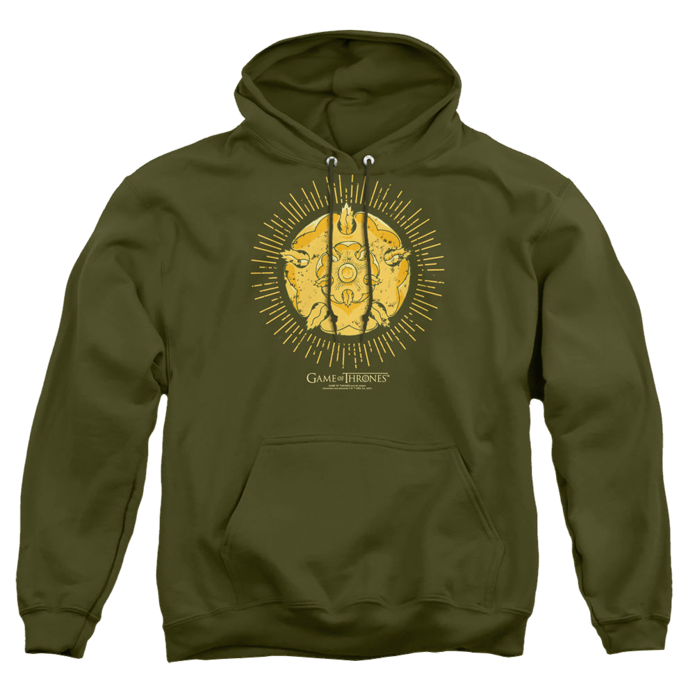 Game of Thrones Tyrell Burst Logo - Pullover Hoodie Pullover Hoodie Game of Thrones   