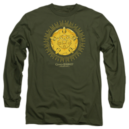 Game of Thrones Tyrell Burst Logo - Men's Long Sleeve T-Shirt Men's Long Sleeve T-Shirt Game of Thrones   