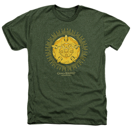 Game of Thrones Tyrell Burst Logo - Men's Heather T-Shirt Men's Heather T-Shirt Game of Thrones   