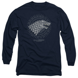 Game of Thrones Stark Burst Sigils - Men's Long Sleeve T-Shirt Men's Long Sleeve T-Shirt Game of Thrones   