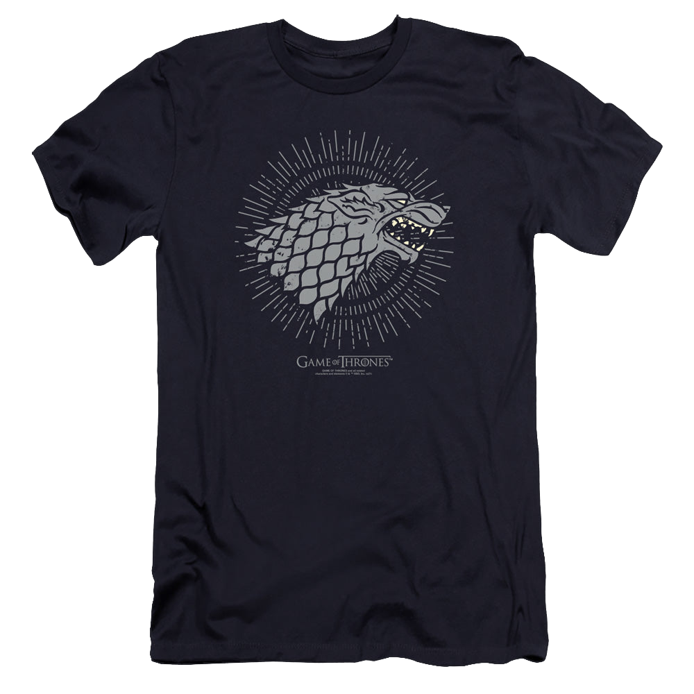 Game of Thrones Stark Burst Sigils - Men's Premium Slim Fit T-Shirt Men's Premium Slim Fit T-Shirt Game of Thrones   