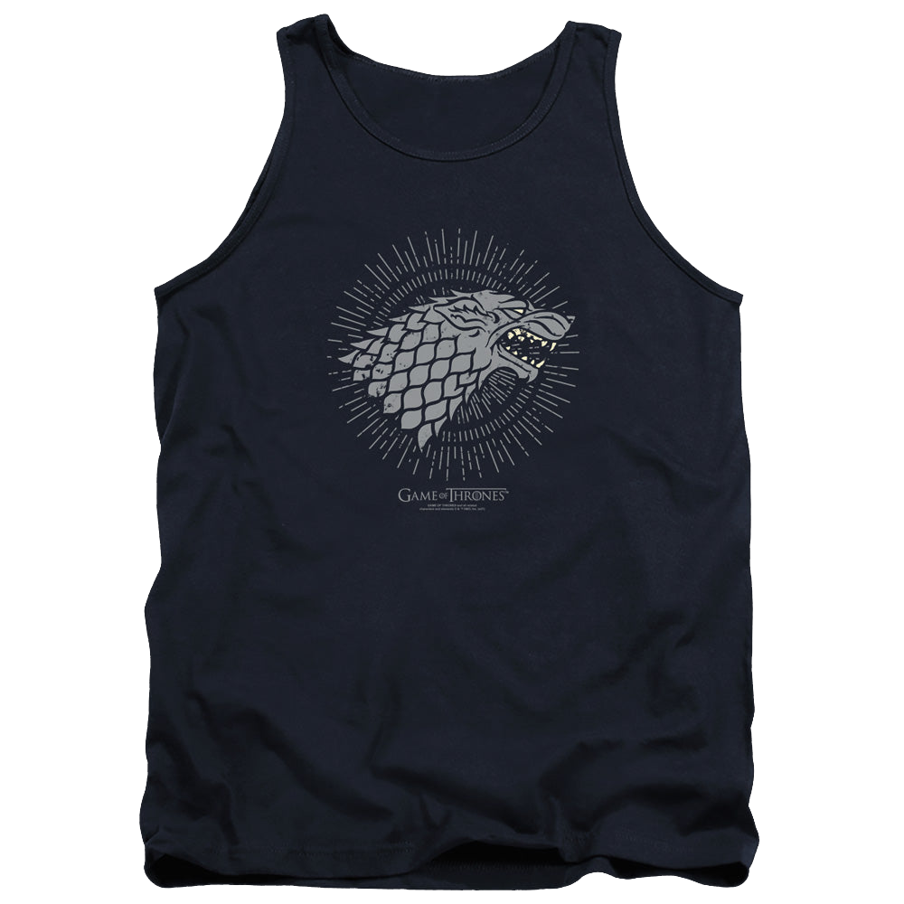 Game of Thrones Stark Burst Sigils - Men's Tank Top Men's Tank Game of Thrones   