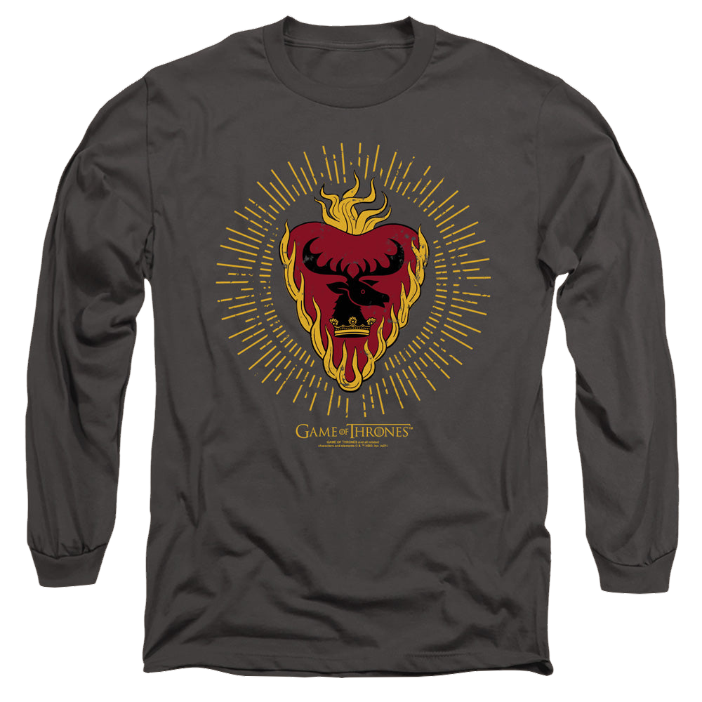 Game of Thrones Stannis Baratheon Burst Sigils - Men's Long Sleeve T-Shirt Men's Long Sleeve T-Shirt Game of Thrones   