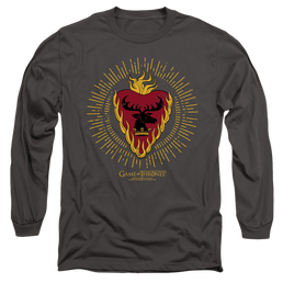 Game of Thrones Stannis Baratheon Burst Sigils - Men's Long Sleeve T-Shirt Men's Long Sleeve T-Shirt Game of Thrones   