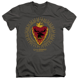 Game of Thrones Stannis Baratheon Burst Sigils - Men's V-Neck T-Shirt Men's V-Neck T-Shirt Game of Thrones   