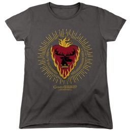 Game of Thrones Stannis Baratheon Burst Sigils - Women's T-Shirt Women's T-Shirt Game of Thrones   