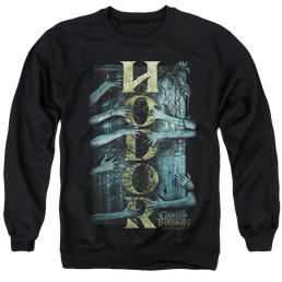Game of Thrones Hodor - Men's Crewneck Sweatshirt Men's Crewneck Sweatshirt Game of Thrones   