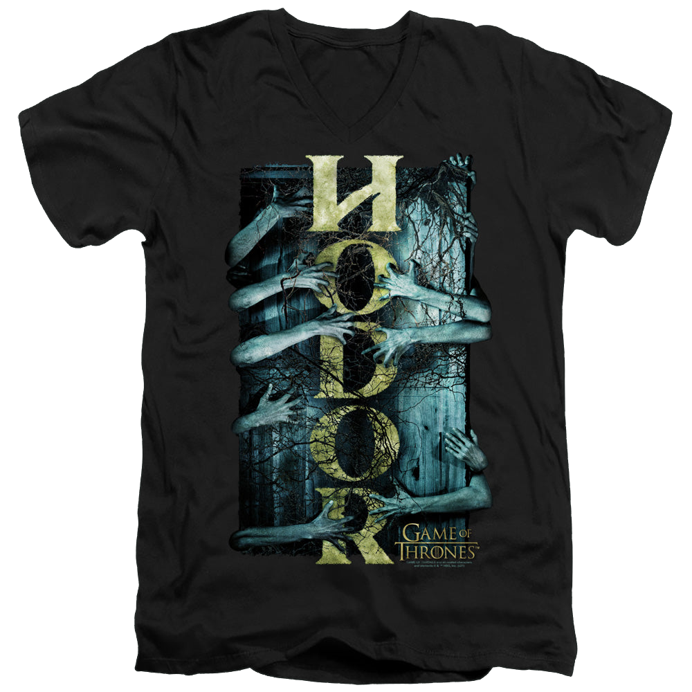 Game of Thrones Hodor - Men's V-Neck T-Shirt Men's V-Neck T-Shirt Game of Thrones   