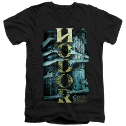 Game of Thrones Hodor - Men's V-Neck T-Shirt Men's V-Neck T-Shirt Game of Thrones   