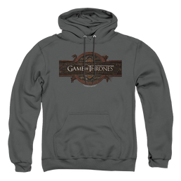 Game of Thrones Title Sequence Logo - Pullover Hoodie Pullover Hoodie Game of Thrones   