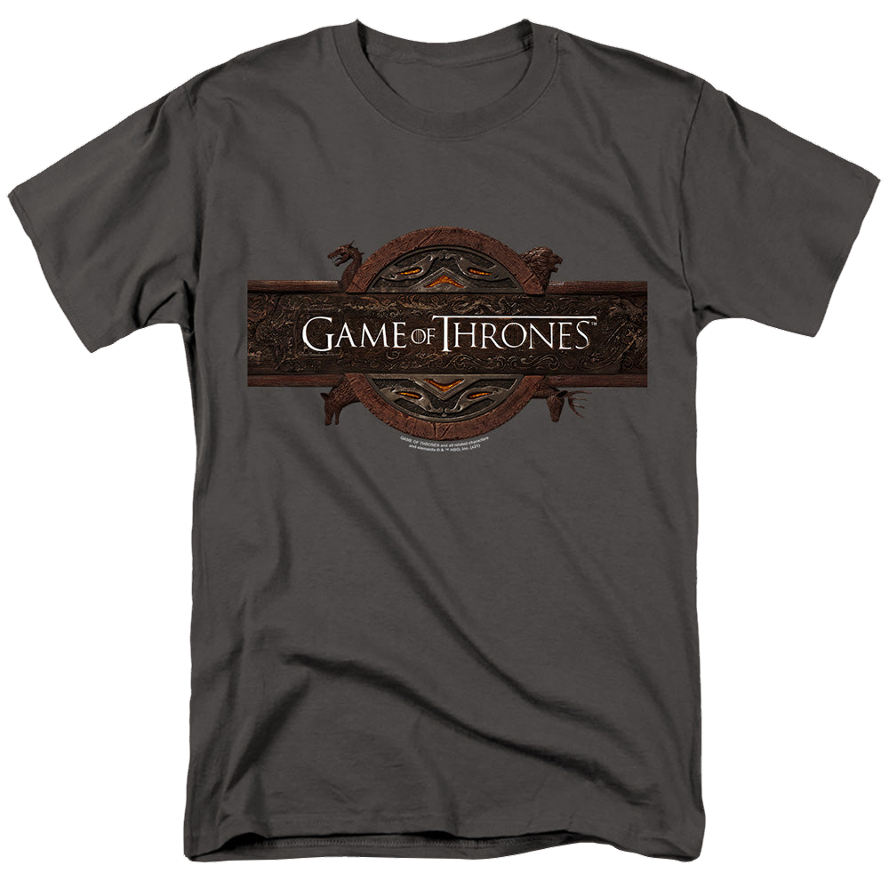 Game of Thrones Title Sequence Logo - Men's Regular Fit T-Shirt Men's Regular Fit T-Shirt Game of Thrones   