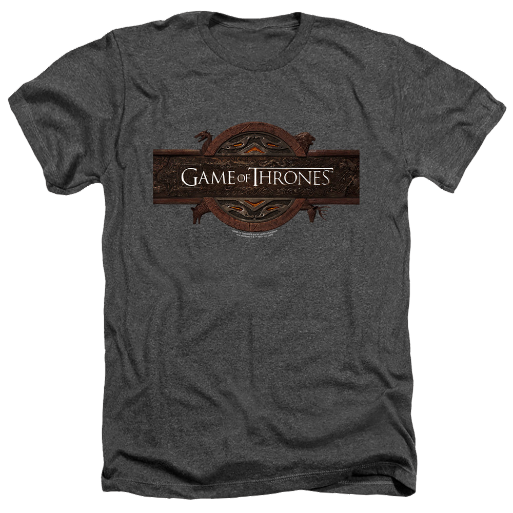 Game of Thrones Title Sequence Logo - Men's Heather T-Shirt Men's Heather T-Shirt Game of Thrones   