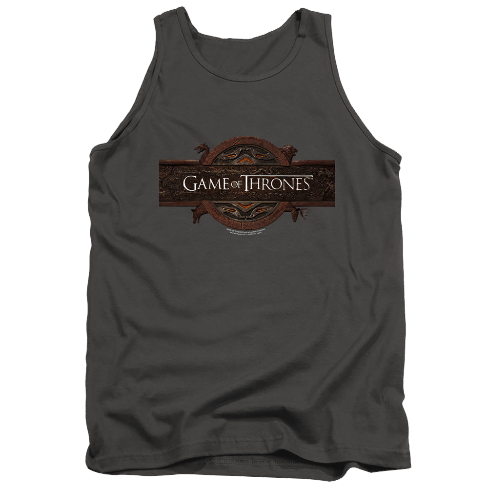 Game of Thrones Title Sequence Logo - Men's Tank Top Men's Tank Game of Thrones   