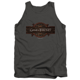 Game of Thrones Title Sequence Logo - Men's Tank Top Men's Tank Game of Thrones   