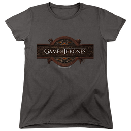 Game of Thrones Title Sequence Logo - Women's T-Shirt Women's T-Shirt Game of Thrones   