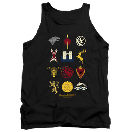 Game of Thrones House Sigils - Men's Tank Top Men's Tank Game of Thrones   