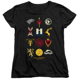 Game of Thrones House Sigils - Women's T-Shirt Women's T-Shirt Game of Thrones   