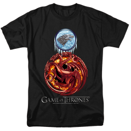 Game of Thrones Combined Targaryn And Stark - Men's Regular Fit T-Shirt Men's Regular Fit T-Shirt Game of Thrones   
