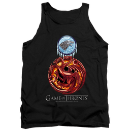Game of Thrones Combined Targaryn And Stark - Men's Tank Top Men's Tank Game of Thrones   
