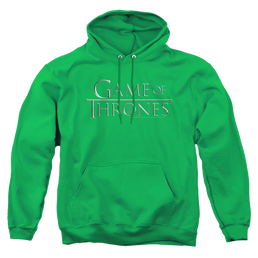 Game of Thrones Chrome Logo - Pullover Hoodie Pullover Hoodie Game of Thrones   