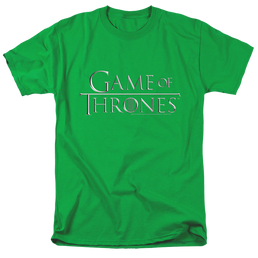 Game of Thrones Chrome Logo - Men's Regular Fit T-Shirt Men's Regular Fit T-Shirt Game of Thrones   