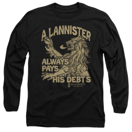 Game of Thrones Debts - Men's Long Sleeve T-Shirt Men's Long Sleeve T-Shirt Game of Thrones   