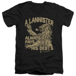 Game of Thrones Debts - Men's V-Neck T-Shirt Men's V-Neck T-Shirt Game of Thrones   