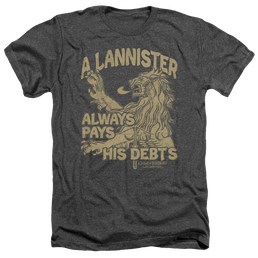 Game of Thrones Debts - Men's Heather T-Shirt Men's Heather T-Shirt Game of Thrones   